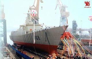 国产军舰下水仪式视频,展现我国海军力量新飞跃